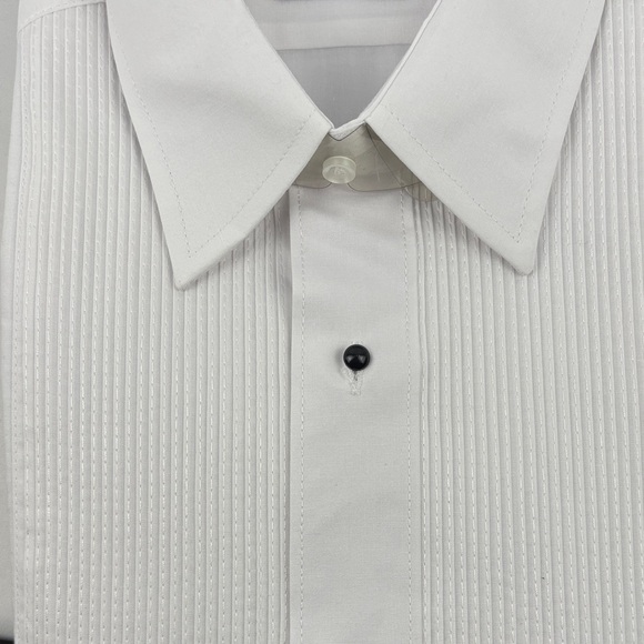New Classix Men’s Dress Shirt Long Sleeve Formal M 15-15.5 34/35 - Picture 3 of 4